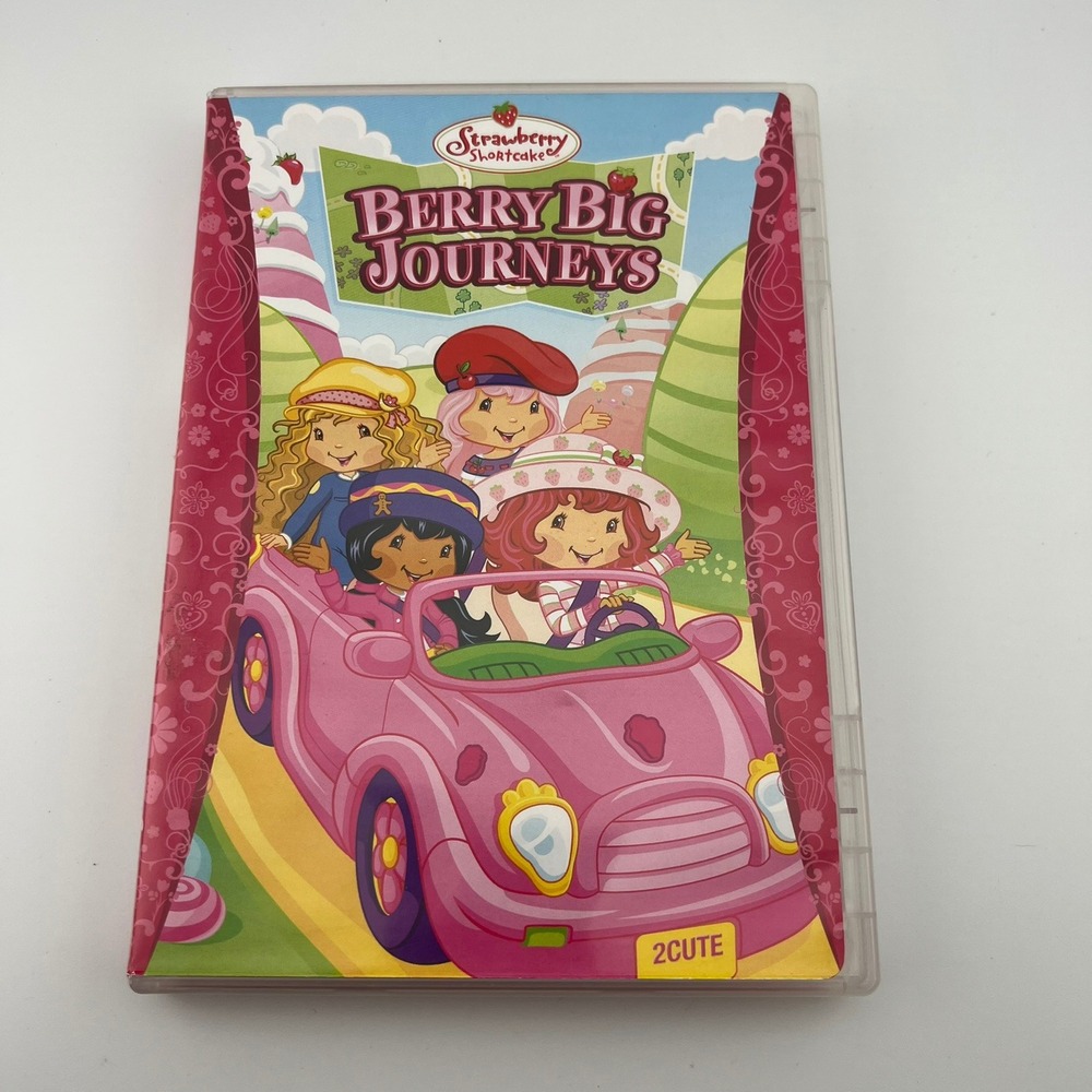 Strawberry Shortcake Berry Big Journeys DVD 2008 Kids Movie